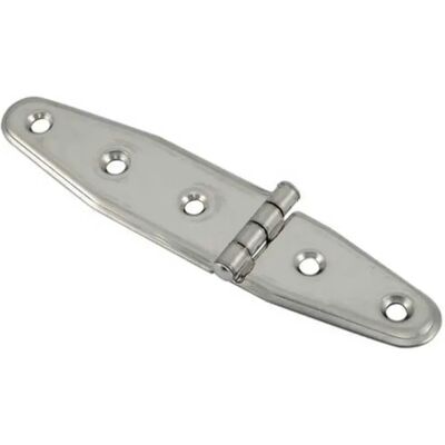 Euromarine Cerniera Ovale Doppia Acciaio Inossidabile Silver 132 x 30 mm Euromarine Cerniera Ovale Doppia Acciaio Inossidabile Silver 132 x 30 mm