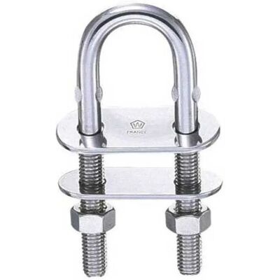Wichard Morsetto A Bullone Per Catene Grey 4 x 50 mm Wichard Morsetto A Bullone Per Catene Grey 4 x 50 mm