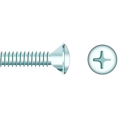Seachoice Vite A Testa Ovale Phillips 25 Unità Grey 10-24 x 1´´ Seachoice Vite A Testa Ovale Phillips 25 Unità Grey 10-24 x 1´´