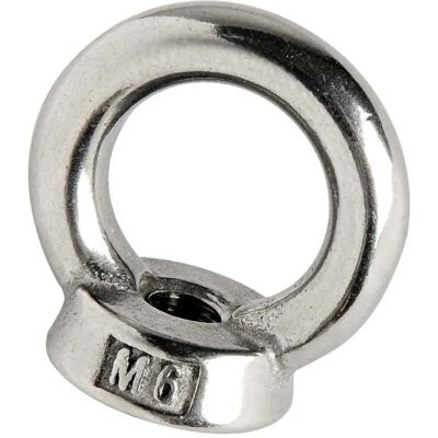 Osculati M16x90 Mm Bullone Ad Occhio Femmina Acciaio Inossidabile 10 Unità Silver One Size Osculati M16x90 Mm Bullone Ad Occhio Femmina Acciaio Inossidabile 10 Unità Silver One Size