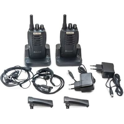 Midland Walkie-talkie Br02 Pro Z 2 Unità Black One Size Midland Walkie-talkie Br02 Pro Z 2 Unità Black One Size