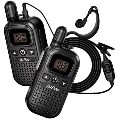 Avpos Walkie-talkie Comm-x25 Black One Size Avpos Walkie-talkie Comm-x25 Black One Size