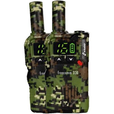 Stabo Walkie-talkie Freecomm 330 Black / Silver One Size Stabo Walkie-talkie Freecomm 330 Black / Silver One Size