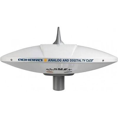 Glomex Antenna Tv V9150 Agc Adhara White One Size Glomex Antenna Tv V9150 Agc Adhara White One Size
