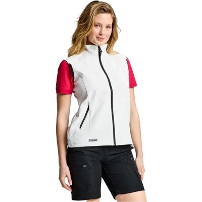 Slam Gilet Active Softshell Off White XS Slam Gilet Active Softshell Off White XS
