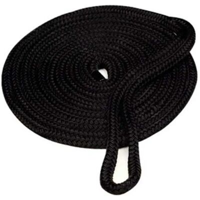 Seachoice Cima Intrecciata In Nylon 13 Mm Black 6.1 m Seachoice Cima Intrecciata In Nylon 13 Mm Black 6.1 m