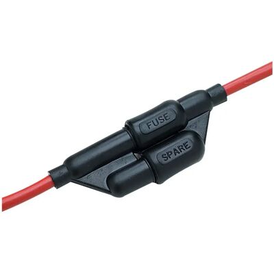 Seachoice Portafusibile In Linea Stagna Con Riserva 20a Black One Size Seachoice Portafusibile In Linea Stagna Con Riserva 20a Black One Size