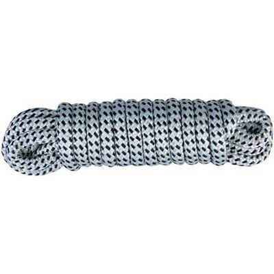 Talamex Cima Dockline Pp 14 Mm White / Black 15 m Talamex Cima Dockline Pp 14 Mm White / Black 15 m