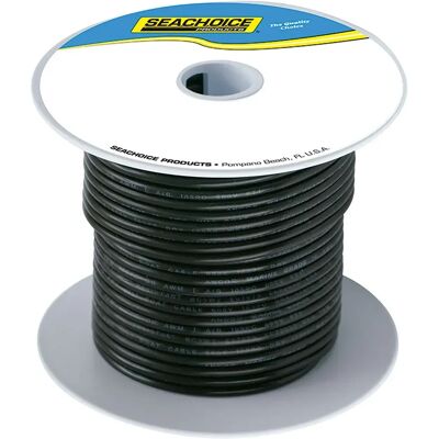 Seachoice Cavo Marino Da 10 Awg Black 30.5 m Seachoice Cavo Marino Da 10 Awg Black 30.5 m