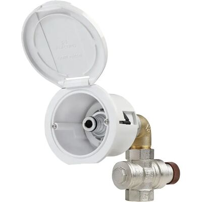 Plastimo Ingresso Acqua Doccia Con Tappo Rotondo R-4 White One Size Plastimo Ingresso Acqua Doccia Con Tappo Rotondo R-4 White One Size