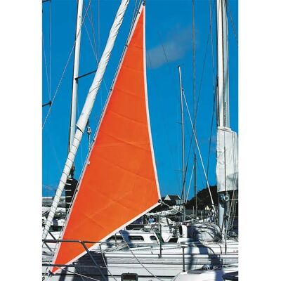 Plastimo Vela Da Tempesta Fluorescente Da 5 M2 Red One Size Plastimo Vela Da Tempesta Fluorescente Da 5 M2 Red One Size
