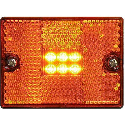 Seachoice Marcatore Quadrato Luce Led Amber 73.02 x 53.97 x 23.82 mm Seachoice Marcatore Quadrato Luce Led Amber 73.02 x 53.97 x 23.82 mm
