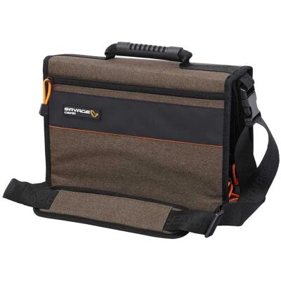Savage Gear Astuccio Attrezzature Flip 6l Green / Grey One Size Savage Gear Astuccio Attrezzature Flip 6l Green / Grey One Size