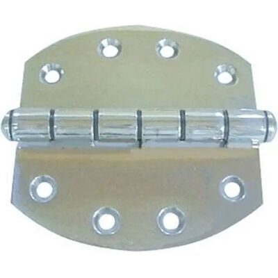 Goldenship Cerniera Ovale Inox 102 x 102 mm Goldenship Cerniera Ovale Inox 102 x 102 mm