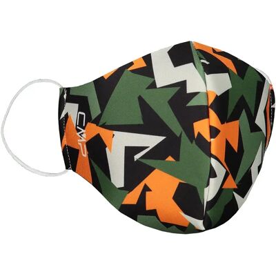 Cmp Mascherina 31y3697 Black / Arancio One Size Cmp Mascherina 31y3697 Black / Arancio One Size