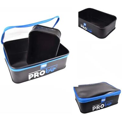 Garbolino Custodia Eva Pro Box Grounbait 3 Unità Black / Blue One Size Garbolino Custodia Eva Pro Box Grounbait 3 Unità Black / Blue One Size