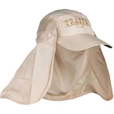 Traper Fly Cappellino Con Visiera Florida Cover Beige One Size Traper Fly Cappellino Con Visiera Florida Cover Beige One Size