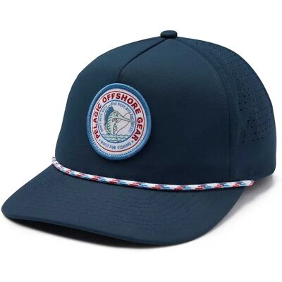 Pelagic Cappellino Con Visiera Upswell Buff Bill Navy One Size Pelagic Cappellino Con Visiera Upswell Buff Bill Navy One Size