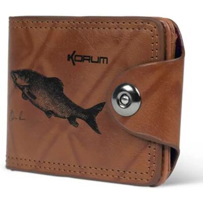 Korum Portafoglio Licenze Barbo Brown One Size Korum Portafoglio Licenze Barbo Brown One Size