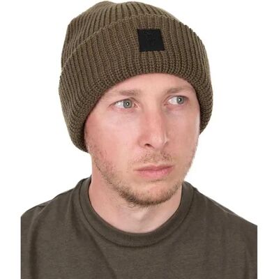 Fox Berrretto Olive Merino Blend Brown One Size Fox Berrretto Olive Merino Blend Brown One Size