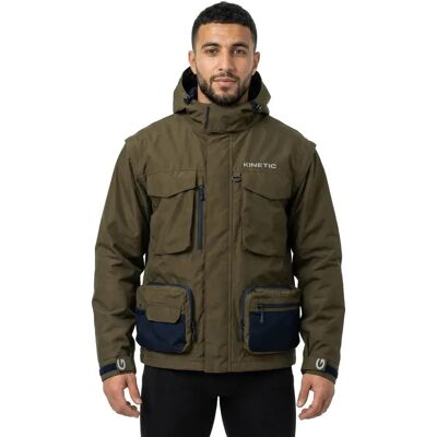 Kinetic Giacca Strider Zip Off Olive L Kinetic Giacca Strider Zip Off Olive L
