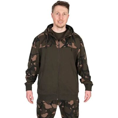 Fox Felpa Con Zip Lw Split Khaki / Camo 3XL Fox Felpa Con Zip Lw Split Khaki / Camo 3XL