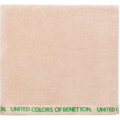 Benetton Asciugamano 90x160 Cm Beige One Size Benetton Asciugamano 90x160 Cm Beige One Size