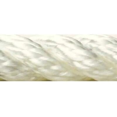 Seachoice Corda Intrecciata Nylon 3 Strand Anchor Line 9 Mm White 46 m Seachoice Corda Intrecciata Nylon 3 Strand Anchor Line 9 Mm White 46 m