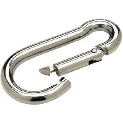 Seachoice Moschettone Di Sicurezza Stainless Steel 102 x 9.5 mm Seachoice Moschettone Di Sicurezza Stainless Steel 102 x 9.5 mm