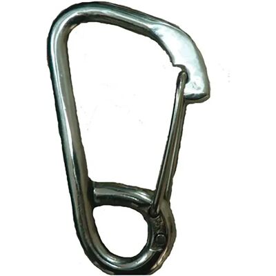 Talamex Moschettone Asimmetrico Con Occhiello Grey 10 mm Talamex Moschettone Asimmetrico Con Occhiello Grey 10 mm