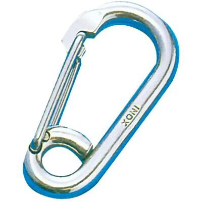 Talamex Moschettone Ovale Con Occhiello Grey 12 mm Talamex Moschettone Ovale Con Occhiello Grey 12 mm
