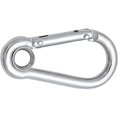 Talamex Moschettone Con Occhiello E Blocco Grey 120 mm Talamex Moschettone Con Occhiello E Blocco Grey 120 mm