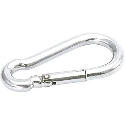 Talamex Moschettone Classico Per Roulotte 10 Unità Grey 70 mm Talamex Moschettone Classico Per Roulotte 10 Unità Grey 70 mm