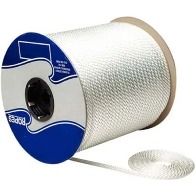 Seachoice Corda Intrecciata Nylon Solid 304.8 M White 1/8´´ Seachoice Corda Intrecciata Nylon Solid 304.8 M White 1/8´´