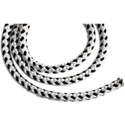 Plastimo Corda Intrecciata 12 M White / Black 14 mm Plastimo Corda Intrecciata 12 M White / Black 14 mm