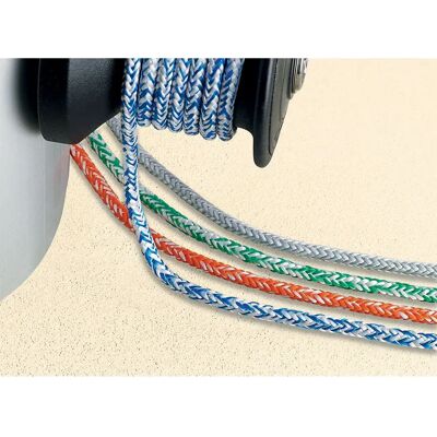 Plastimo Corda Intrecciata Dyneema Hybrid 24 110 M Green / White 12 mm Plastimo Corda Intrecciata Dyneema Hybrid 24 110 M Green / White 12 mm