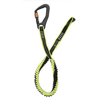 Plastimo Corda Di Salvataggio Elastica Con Moschettone Alluminio Yellow / Black One Size Plastimo Corda Di Salvataggio Elastica Con Moschettone Alluminio Yellow / Black One Size