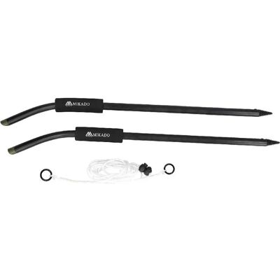 Mikado Bastoni Per La Distanza 3 M Black One Size Mikado Bastoni Per La Distanza 3 M Black One Size