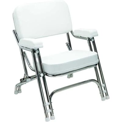 Seachoice Sedia Acciaio Inossidabile White / Grey 64.13 x 76.52 x 60.32 cm Seachoice Sedia Acciaio Inossidabile White / Grey 64.13 x 76.52 x 60.32 cm