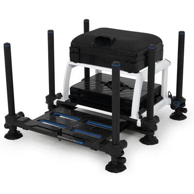 Preston Innovations Seatbox Absolute 5g Station White One Size Preston Innovations Seatbox Absolute 5g Station White One Size