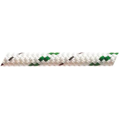 Marlow Ropes Corda Intrecciata 6428 200 M 6 Mm White / Green One Size Marlow Ropes Corda Intrecciata 6428 200 M 6 Mm White / Green One Size
