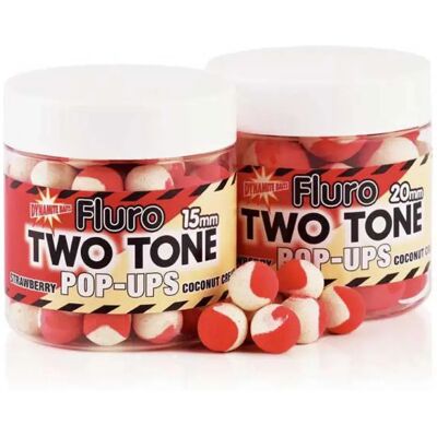 Dynamite Baits Boiles Galleggianti Strawberry Coconut Cream Fluro Two Tone 1 Pot Red 15 mm Dynamite Baits Boiles Galleggianti Strawberry Coconut Cream Fluro Two Tone 1 Pot Red 15 mm