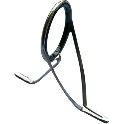 Evia Anello Guida Canna Da Pesca Sic Double Leg Stainless G14 Silver / Black 40.0 mm Evia Anello Guida Canna Da Pesca Sic Double Leg Stainless G14 Silver / Black 40.0 mm