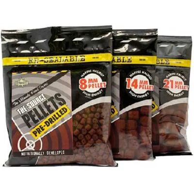 Dynamite Baits Pellet Per La Pesca Source Predilled 350g Black 8 mm Dynamite Baits Pellet Per La Pesca Source Predilled 350g Black 8 mm