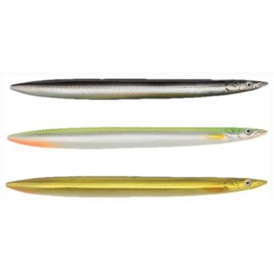 Savage Gear Esca Morbida 3d Line Thru Sandeel 27g 150 Mm 02-Sandeel Ghost One Size Savage Gear Esca Morbida 3d Line Thru Sandeel 27g 150 Mm 02-Sandeel Ghost One Size