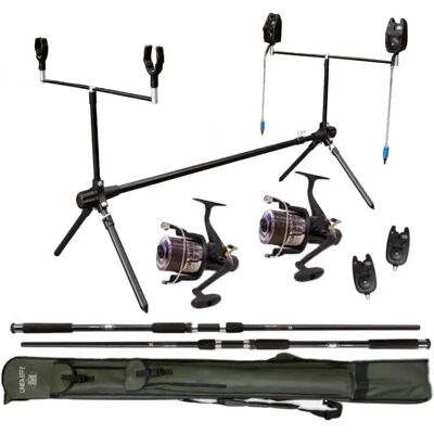 Lineaeffe Combo Carpfishing Top 2 Black 3.60 m Lineaeffe Combo Carpfishing Top 2 Black 3.60 m