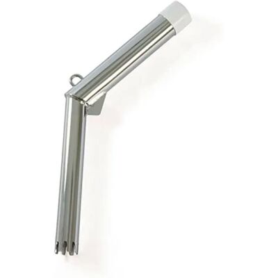 Seanox Porta Canna Da Pesca Rimovibile 135 Acciaio Inossidabile Grey One Size Seanox Porta Canna Da Pesca Rimovibile 135 Acciaio Inossidabile Grey One Size
