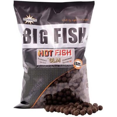 Dynamite Baits Boilie Big Fish S Pesce&glm 1.8kg Hot Fish & GLM 20 mm Dynamite Baits Boilie Big Fish S Pesce&glm 1.8kg Hot Fish & GLM 20 mm