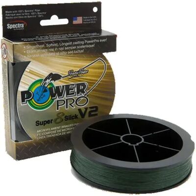 Power Pro Lenza Intrecciata Super 8 Slick V2 275 M Moss Green 0.360 mm Power Pro Lenza Intrecciata Super 8 Slick V2 275 M Moss Green 0.360 mm