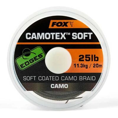 Fox Lenza Intrecciata Edges Camotex Soft 20 M Camo 20 Lbs Fox Lenza Intrecciata Edges Camotex Soft 20 M Camo 20 Lbs